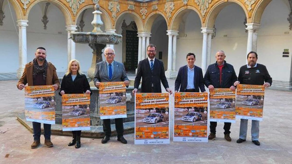 Presentación de la Rally-crono Ciudad de Córdoba en la Diputación.