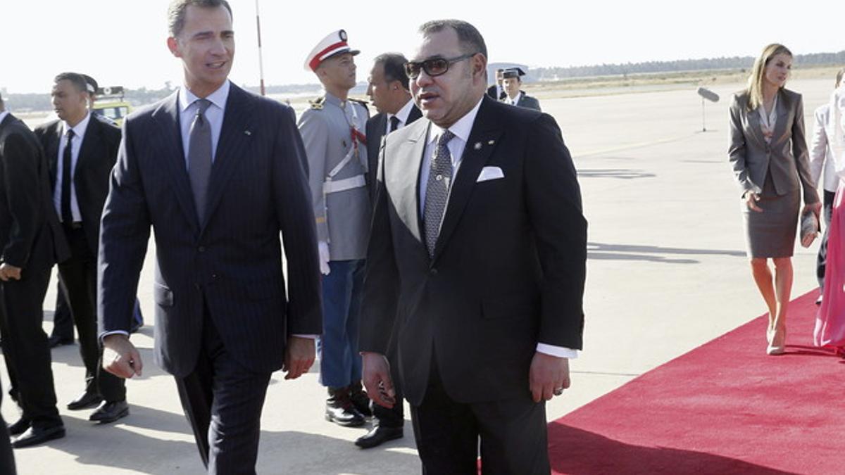 FELIPE VI LLEGA HOY A RABAT EN SU PRIMERA VISITA COMO REY A MARRUECOS