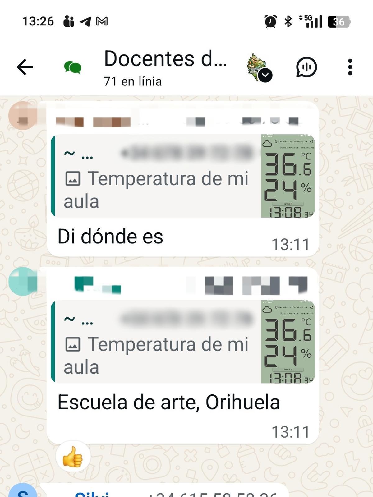 Alumnos y profesores cocidos en las aulas de la Vega Baja