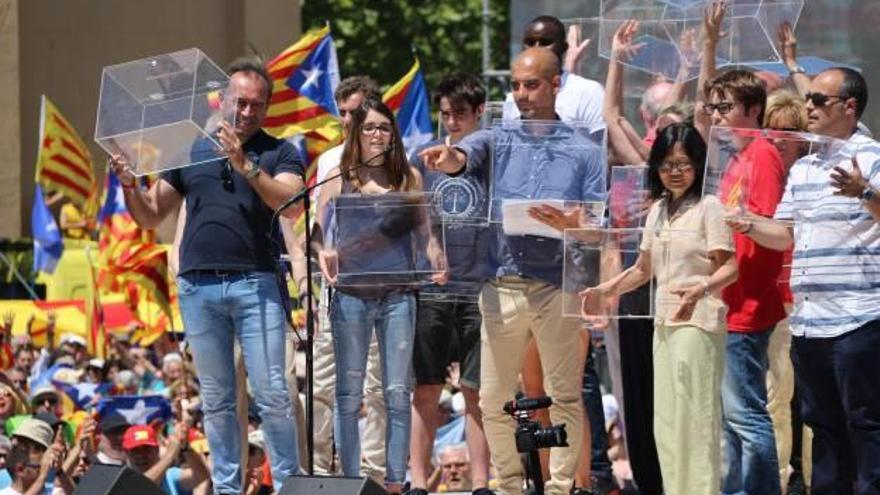 El punt àlgid del procés va provocar la caiguda de les xifres econòmiques a Catalunya.