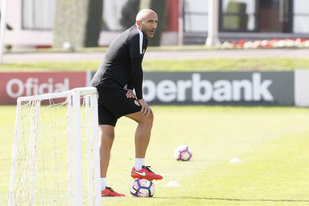 Entrenamiento del Sporting