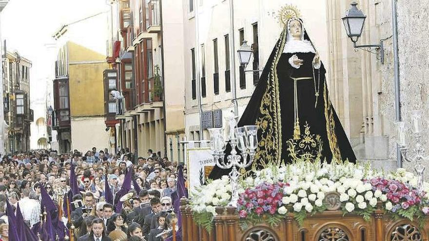 La imagen de la Dolorosa el último Jueves Santo.