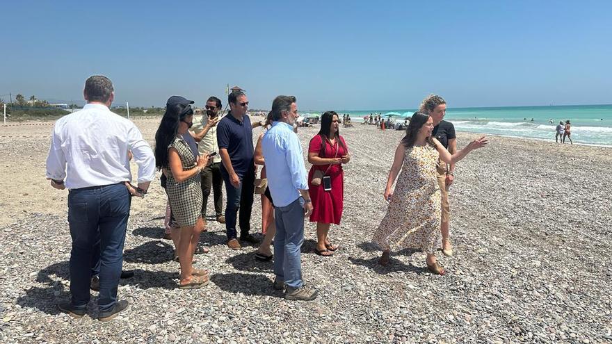 Belén Hoyo (PP) denuncia l’abandó de les platges de Sagunt
