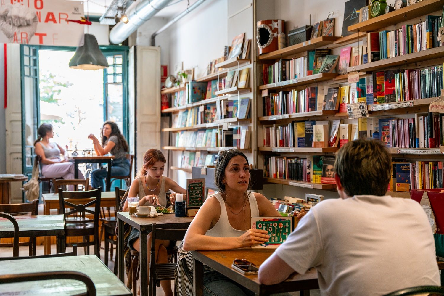 La cafetería-librería Ubik Café.