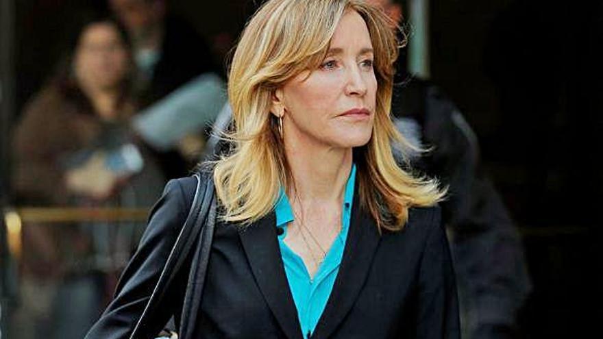 La actriz Felicity Huffman.