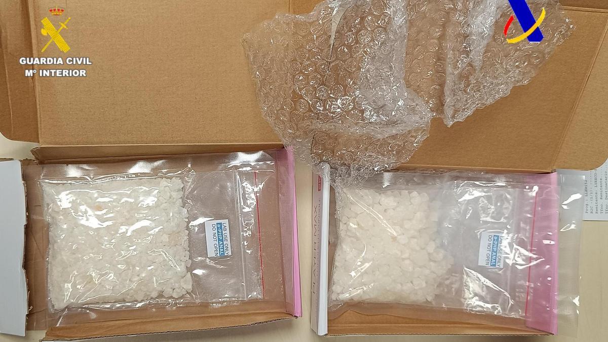 Droga incautada en la operación