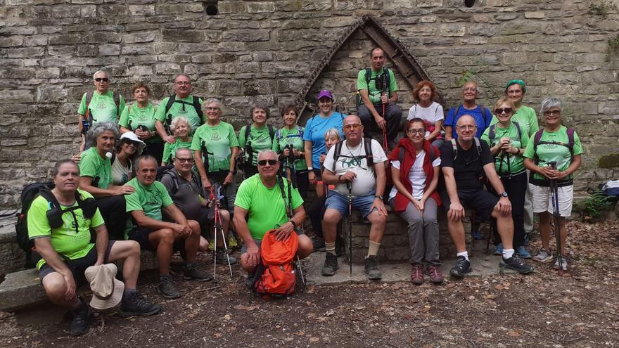 Sortida de la Colla Excursionista de Vilanova del Camí al Molí de la Roda