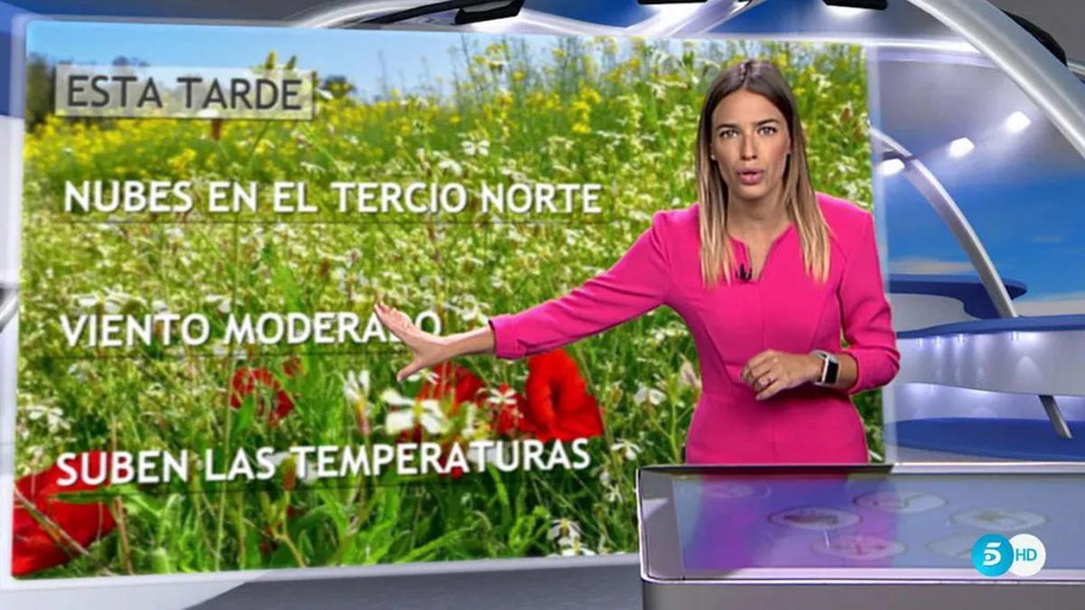 Adiós a la presentadora del tiempo de Telecinco: "Lo dejo aquí"