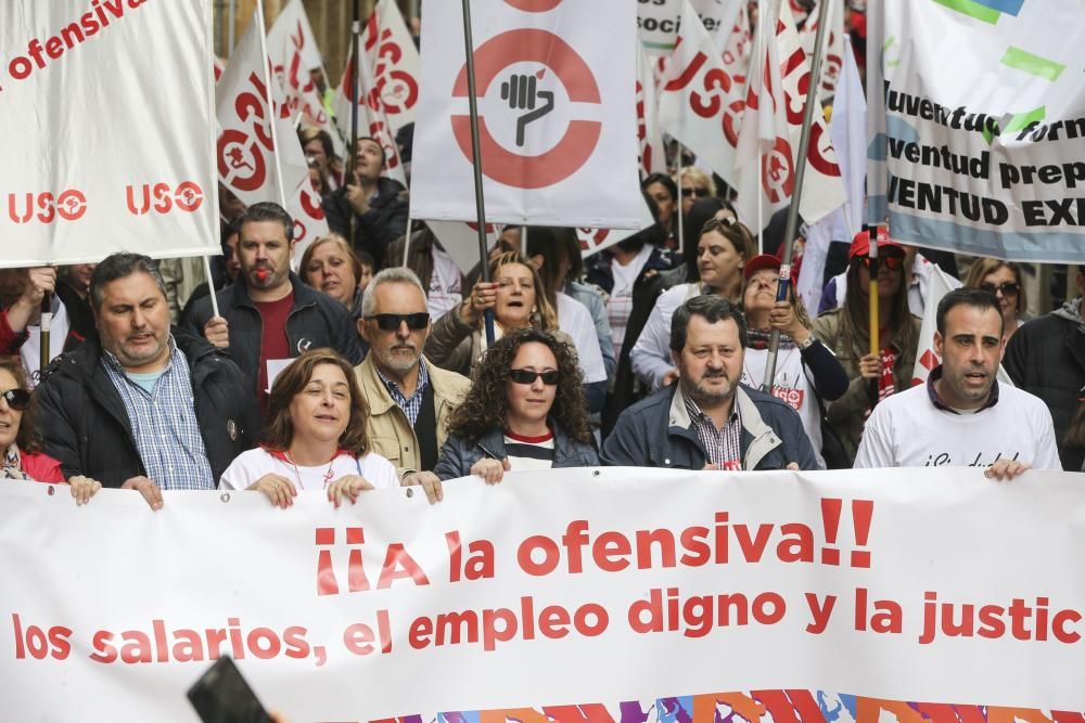 Manifestación del 1 de Mayo en Oviedo