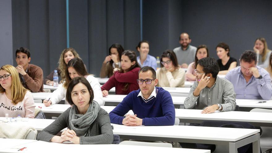 Imagen de archivo de las última oposiciones de Sanidad en la Comunidad Valenciana.