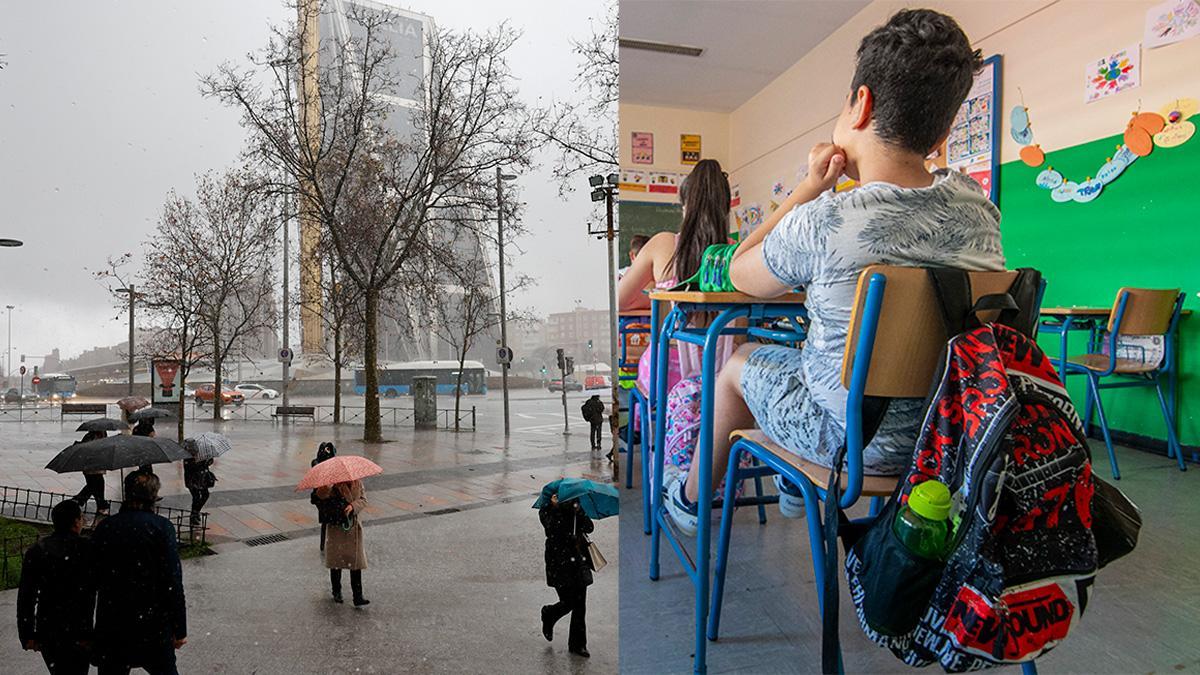 Clases suspendidas en Andalucía