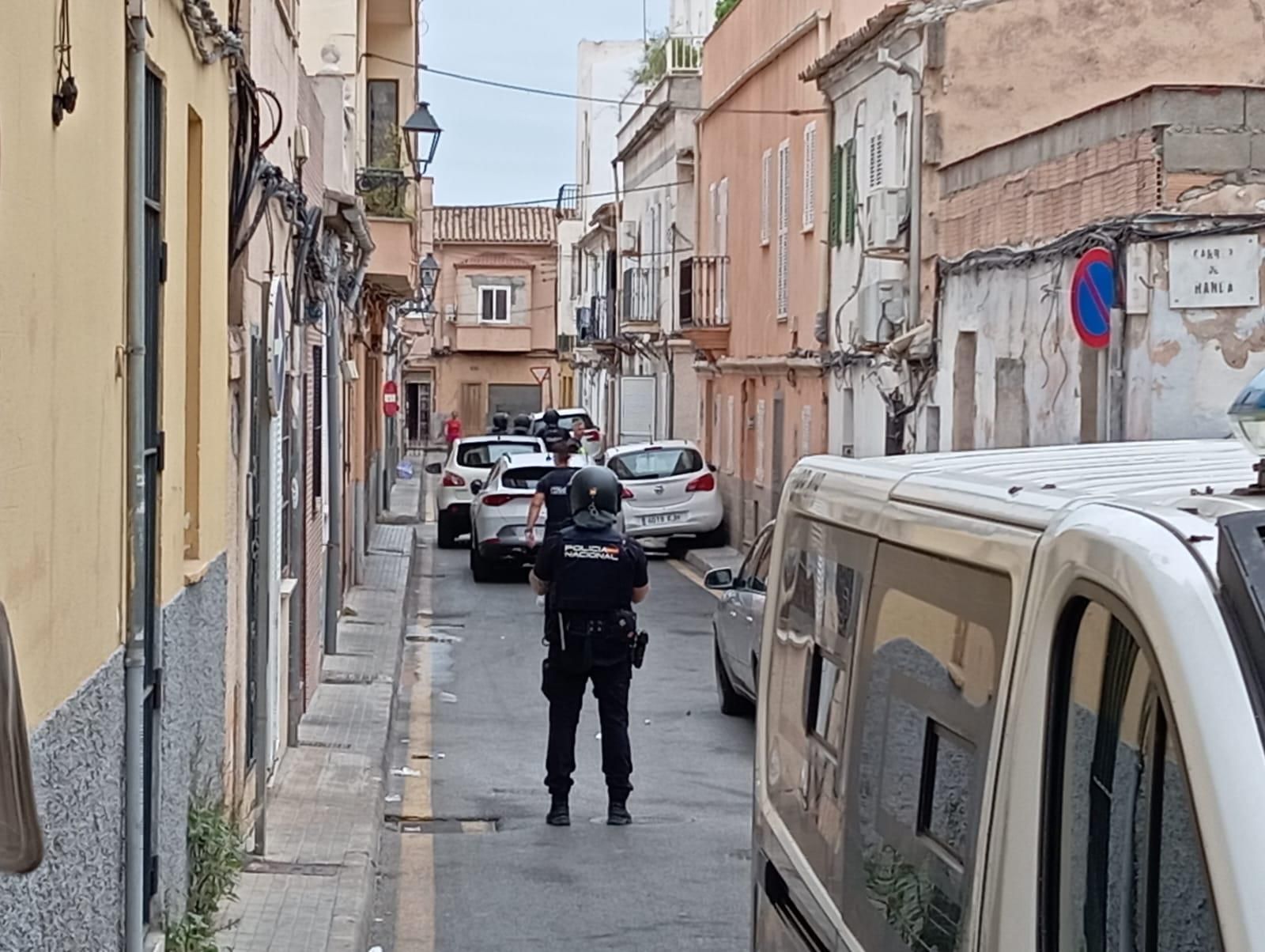 La redada antidroga en la Soledat, en imágenes