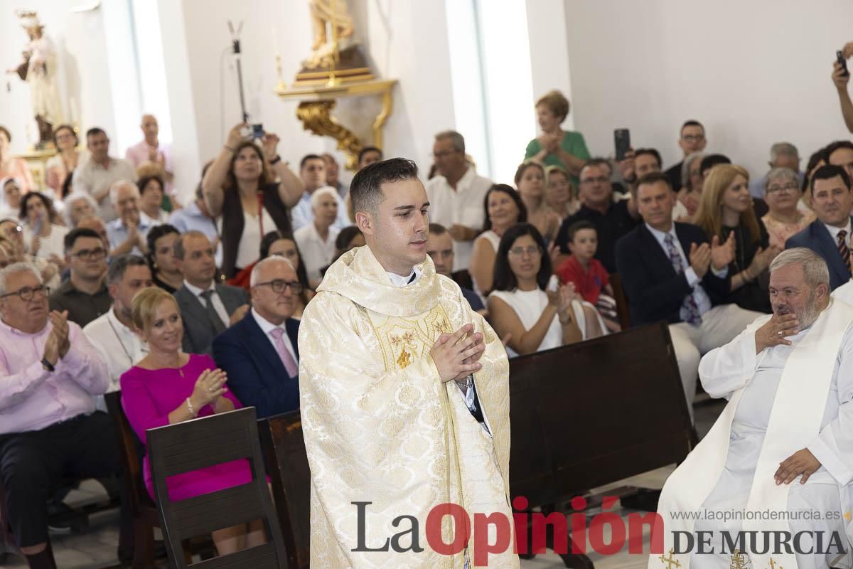 Así se ha vivido la ordenación sacerdotal de Miguel Tovar Fernández en la pedanía molinense de Torrealta