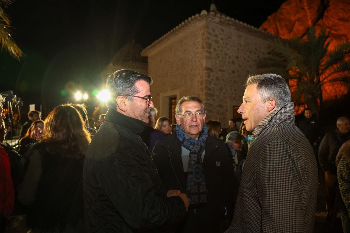 Así fue el Vía Crucis viviente del Paso Morado de Lorca