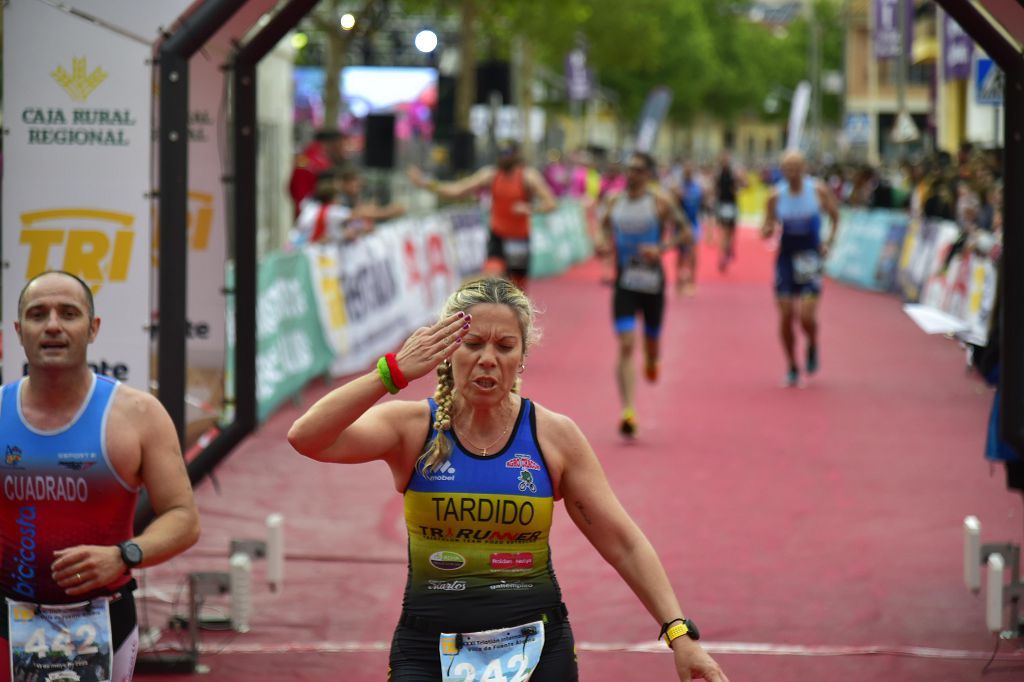 Llegada del triatlón de Fuente Álamo (I)