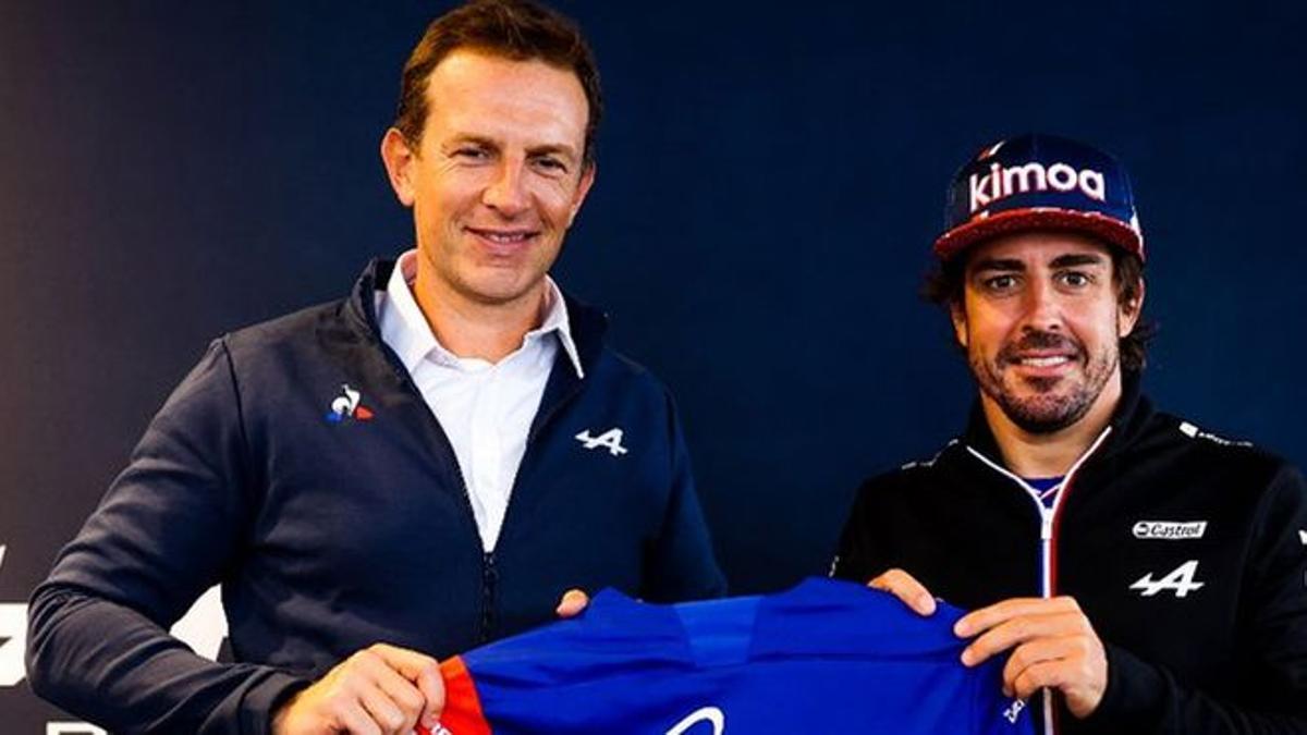 Alpine anuncia la renovación de Alonso.