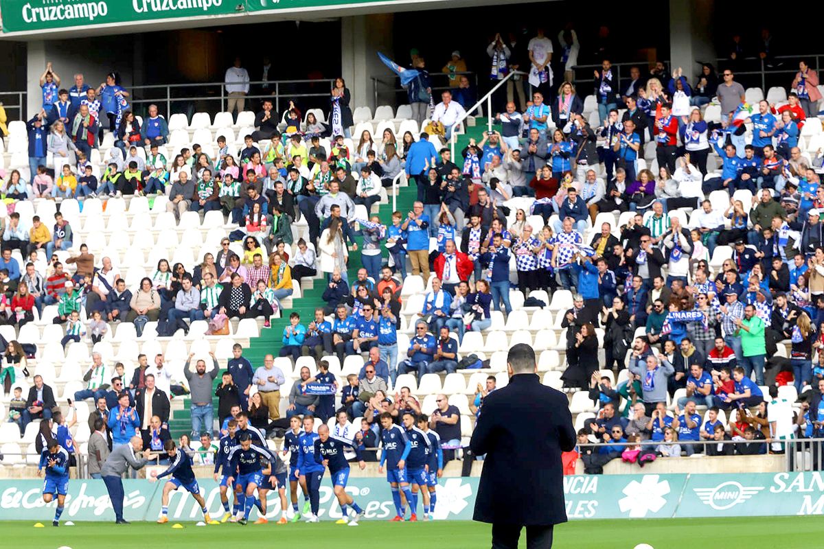 Las imágenes de la afición del Córdoba CF - Linares Deportivo