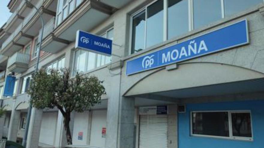 El PP de Moaña estrena nueva sede en el barrio de O Rosal