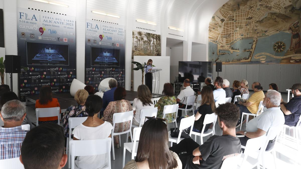 Inauguración de la Feria del Libro de Alicante en el Espacio Séneca