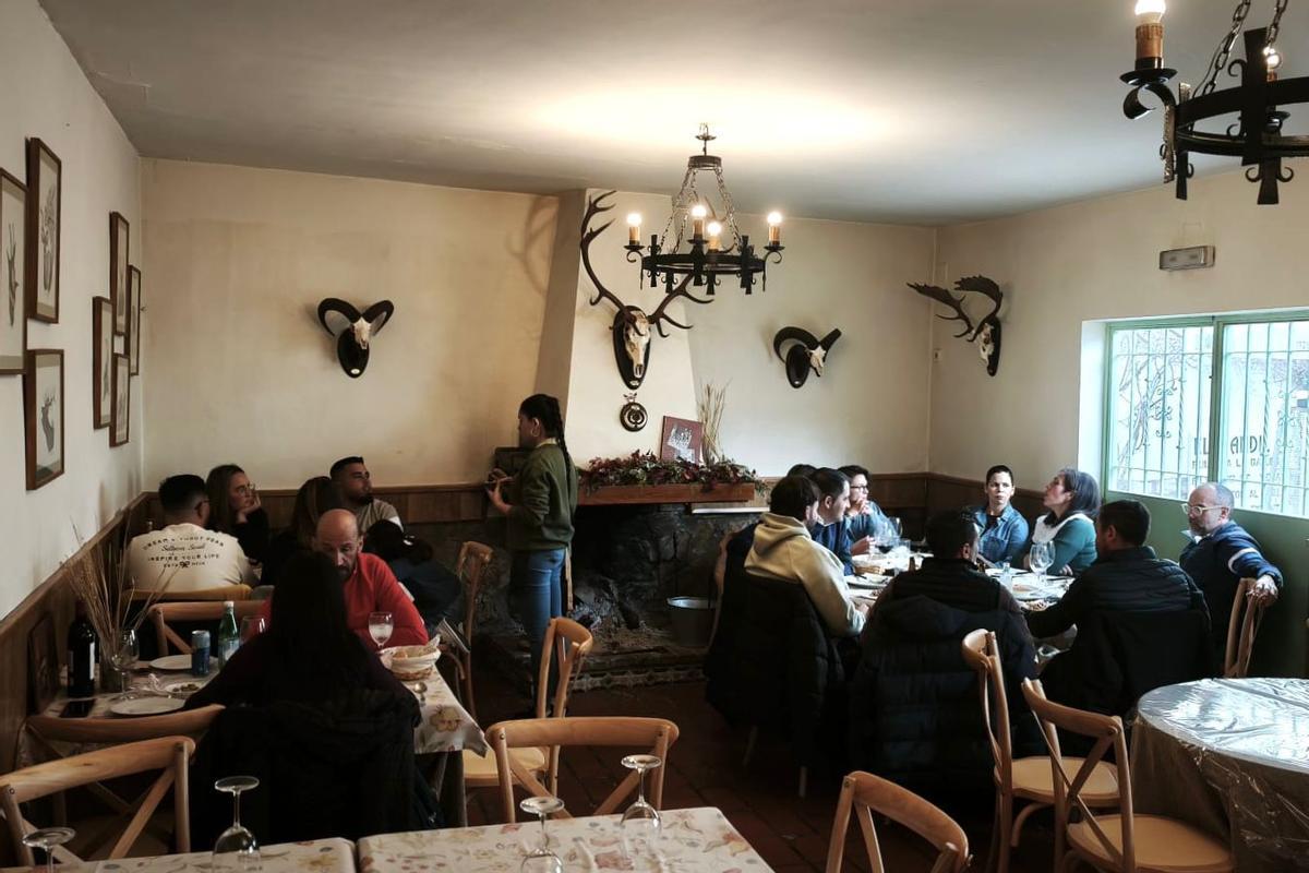 Interior de El Candil.