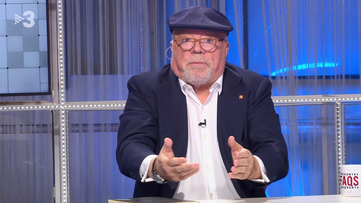 El excomisario Villarejo en ‘FAQS’ (TV-3) El excomisario Villarejo en ‘FAQS’ (TV-3)