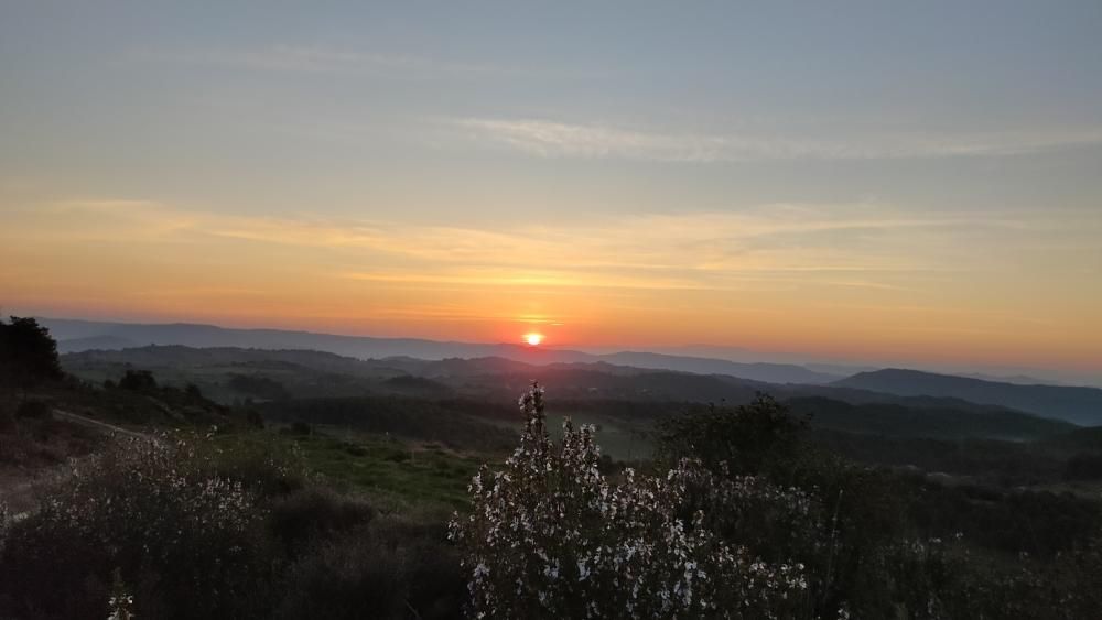 Sortida de sol a Cardona.