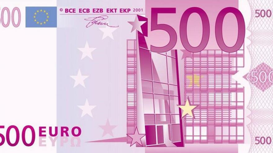 El BCE dejará de imprimir billetes de 500 euros