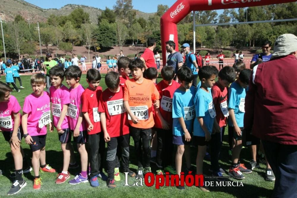 Final Cross Escolar de Lorca: Benjamin masculino