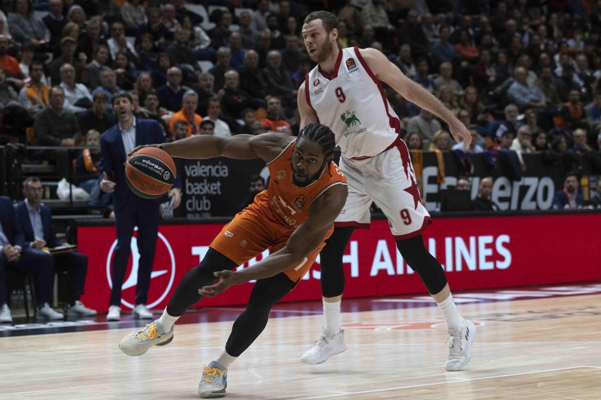 Partido de Euroliga Vlc Basket - EA Milán