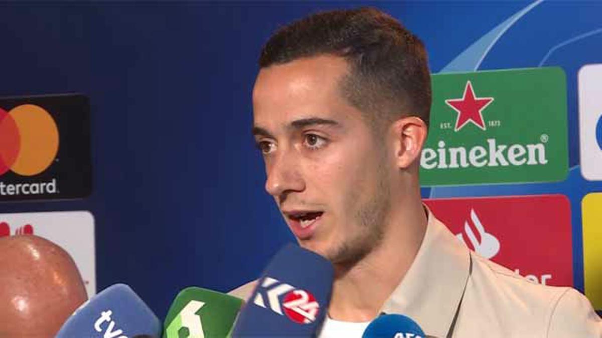 Lucas Vázquez: "No nos lo explicamos"