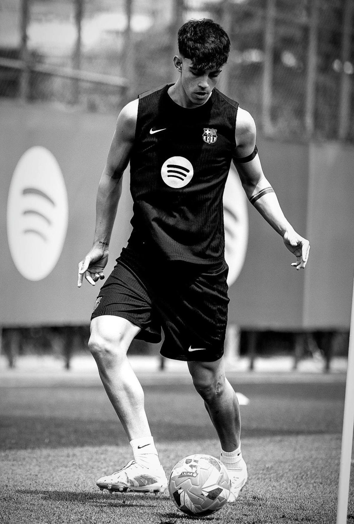 Publicación de Marc Bernal en las redes sociales