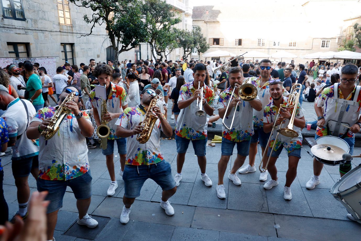 Las fiestas de A Peregrina llenan Pontevedra