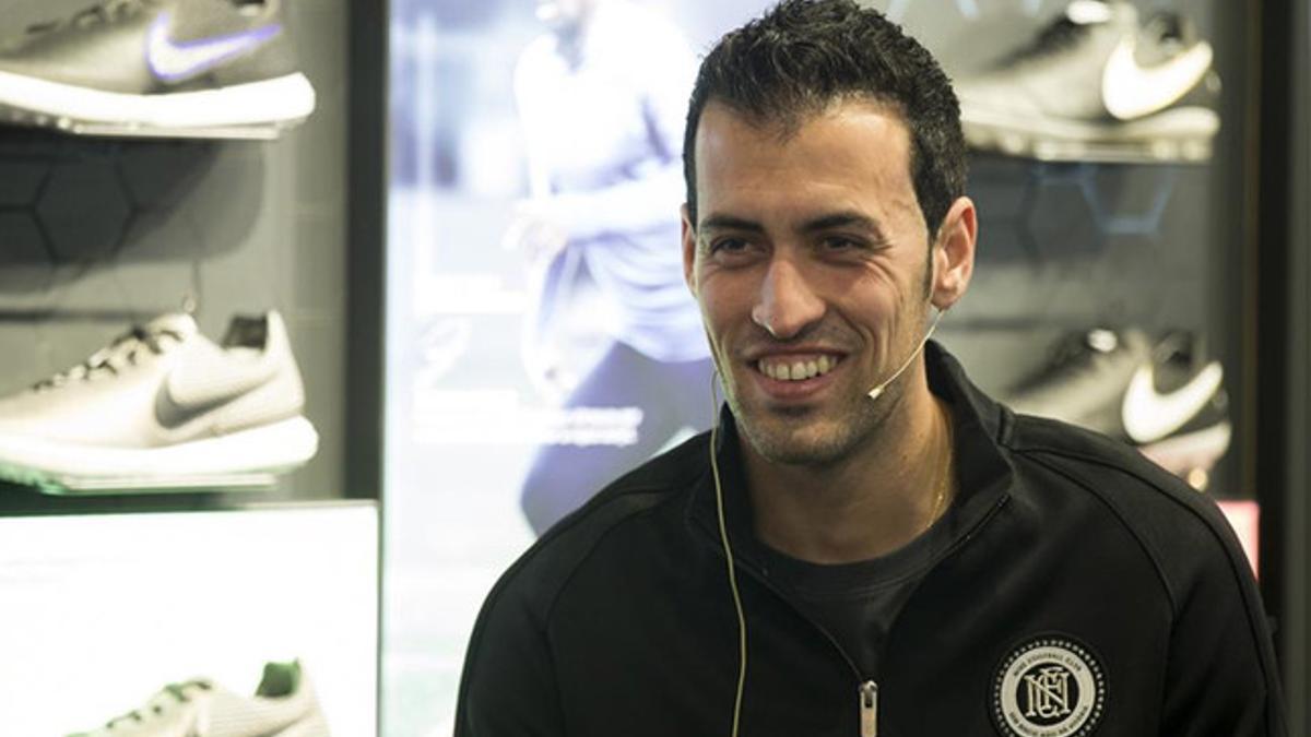 Un Busquets feliz y relajado repasó toda la actualidad a nivel Barça y a nivel personal