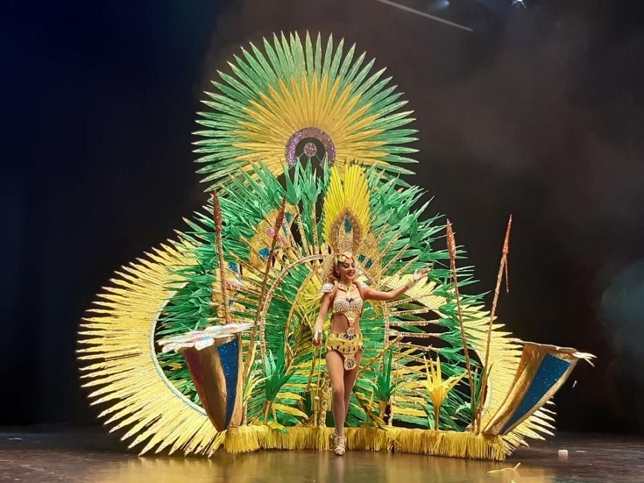 Concurso nacional de trajes de papel y maquillaje corporal del Carnaval de Águilas