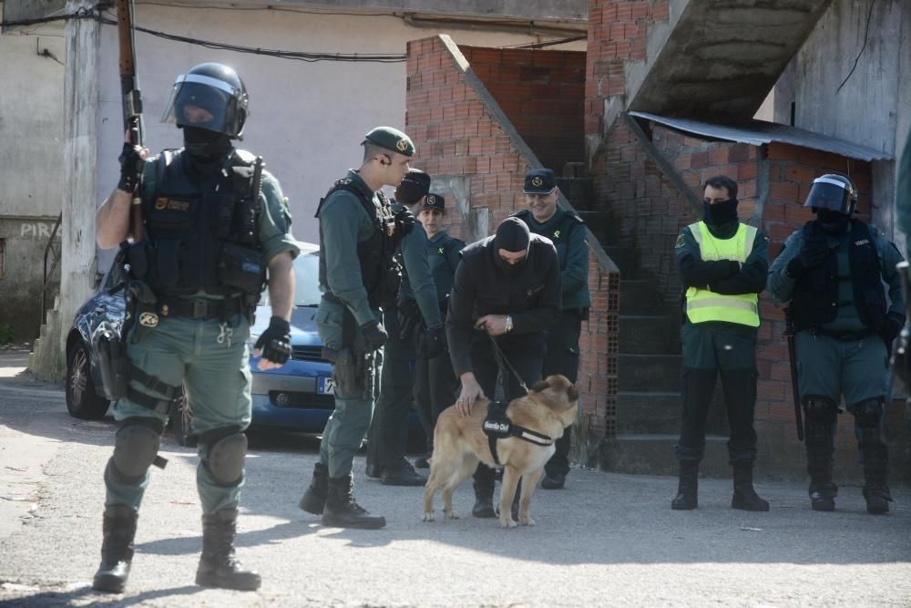 Narcotráfico en Galicia | Varios detenidos en una redada contra el menudeo de droga en O Vao