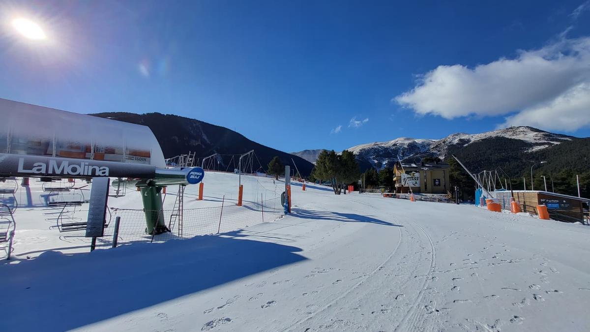La Pista Llarga 1 de La Molina