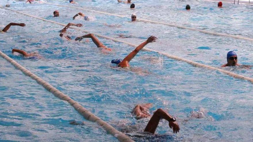 Actividad &quot;¡Mójate!&quot; el pasado año en la piscina de la Ciudad Deportiva.