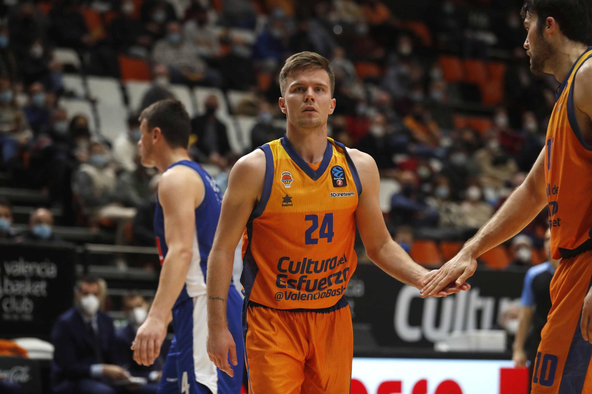 La  victoria de Valencia Basket ante el Buducnost