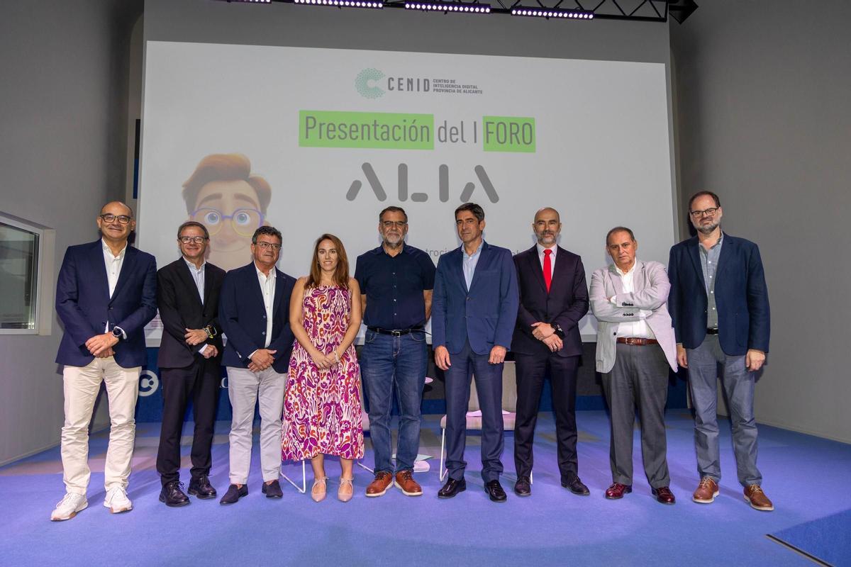 Imagen de archivo del I Foro ALIA, celebrado en el Club INFORMACIÓN.