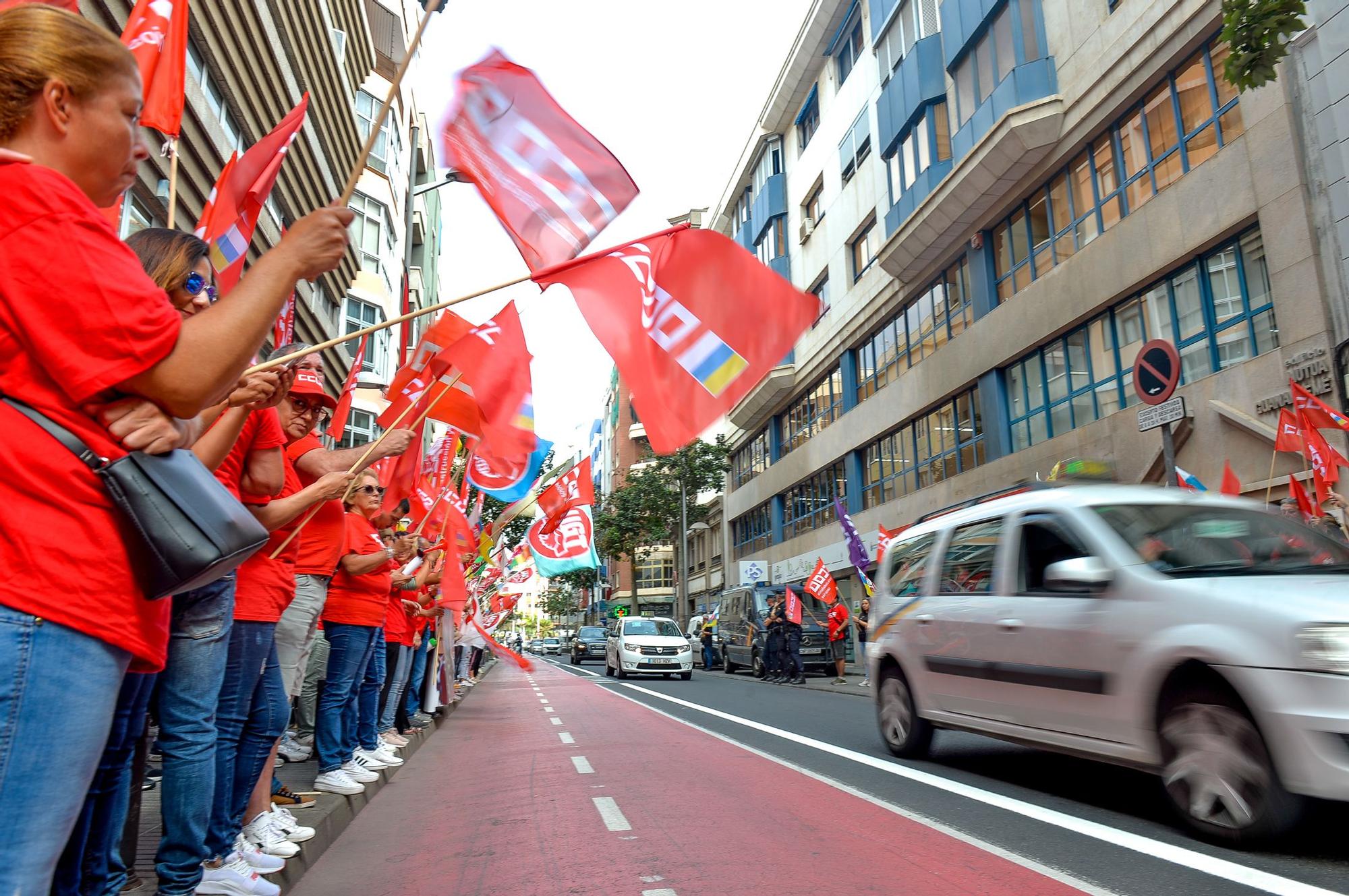 Manifestación en Las Palmas de Gran Canaria (07/10/22)