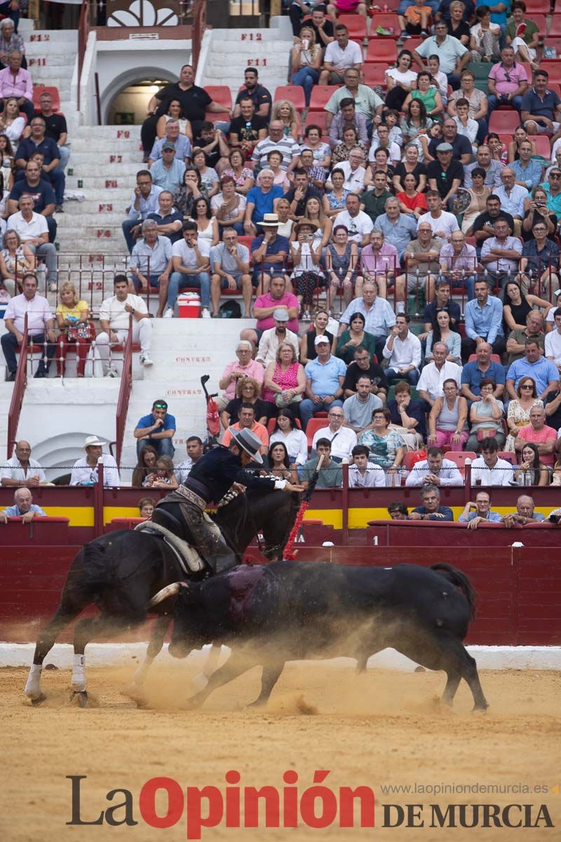 Corrida de Rejones en la Feria Taurina de Murcia (Andy Cartagena, Diego Ventura, Lea Vicens)