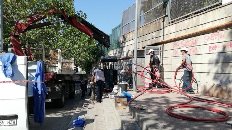 El  Culubret es queda catorze hores a les fosques per l&#039;incendi d&#039;un transformador