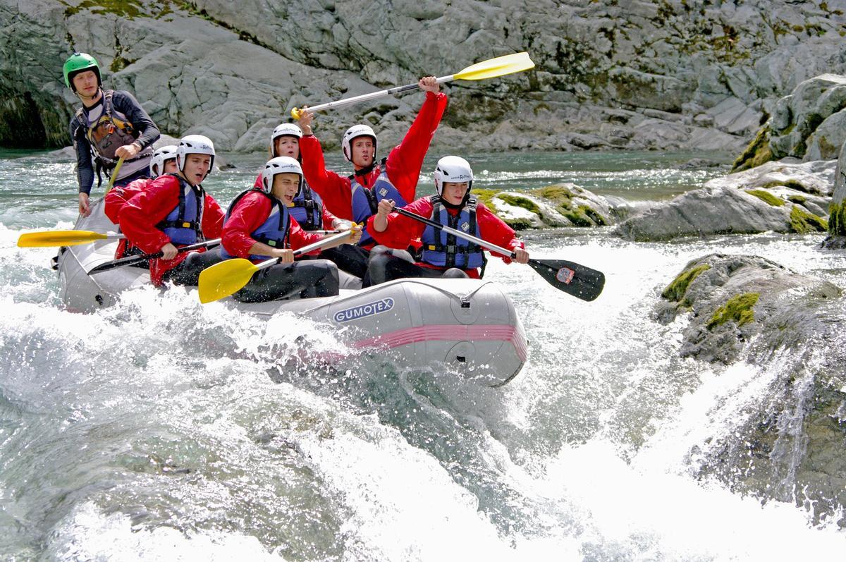Rafting, deporte extremo