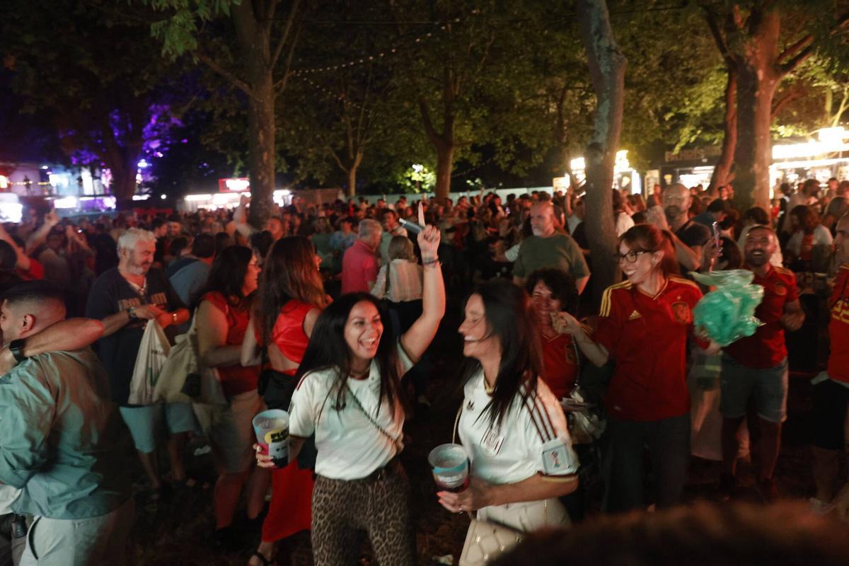 Así se vivió el partido entre España y Bélgica