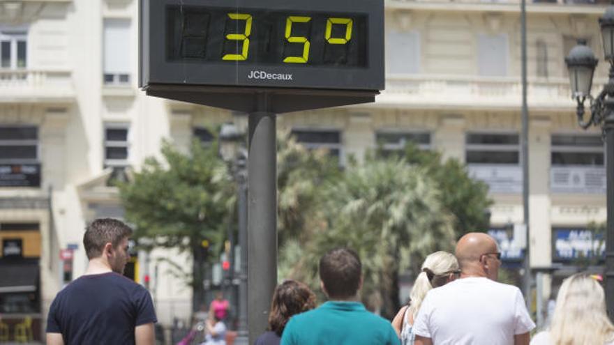 Alerta amarilla por fuerte calor