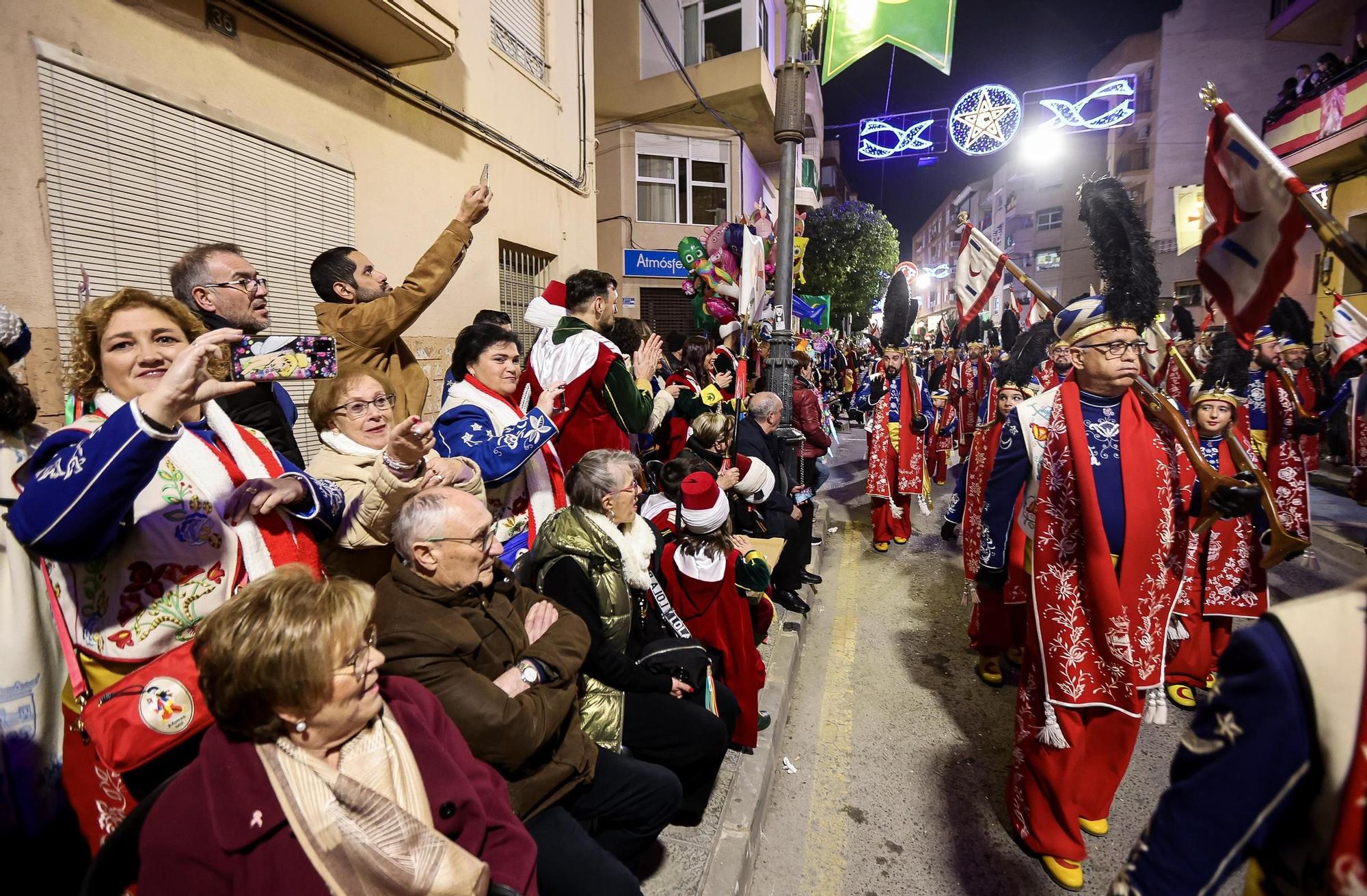 Gran entrada de los Moros y Cristianos de Sax