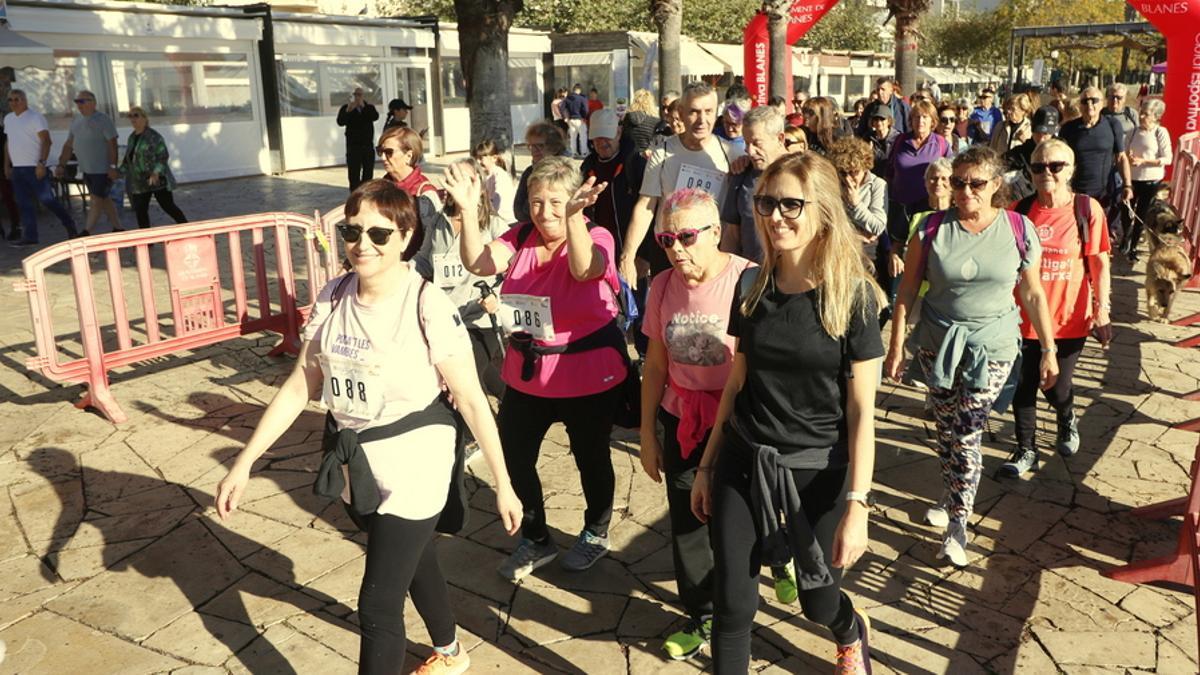 Un dels moments de la caminada.