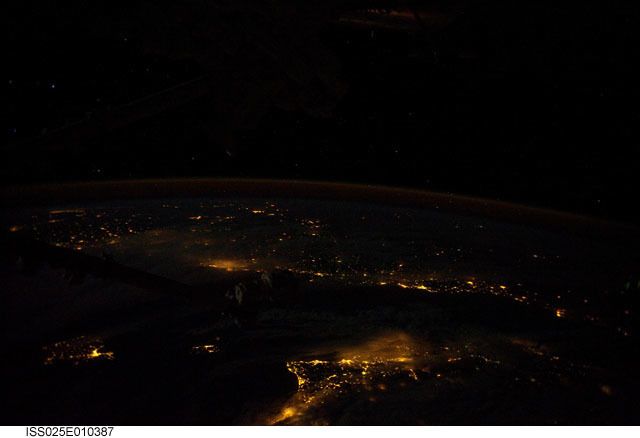 La Comunitat Valenciana, vista desde el espacio