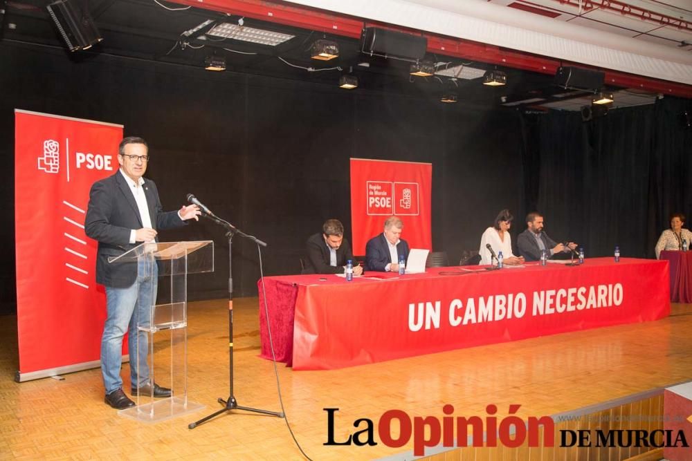 Ejecutiva abierta del PSOE en Cehegín