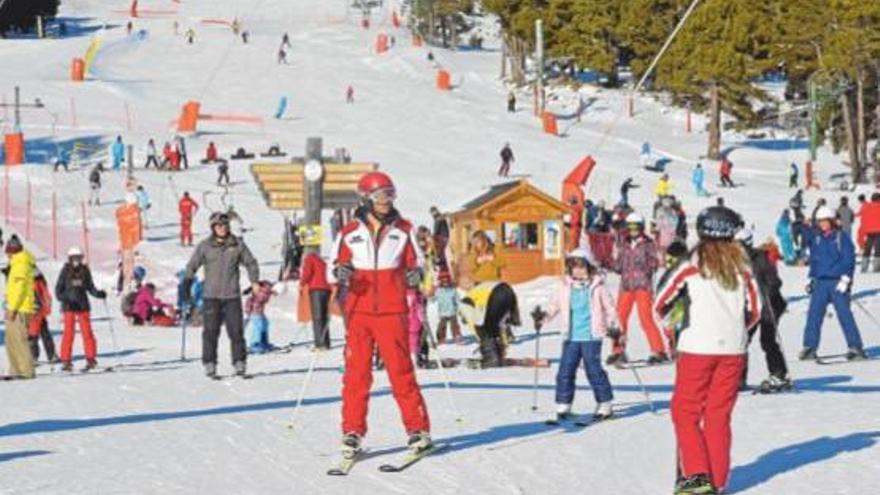 Temporada d&#039;esquí de rècord als Pirineus